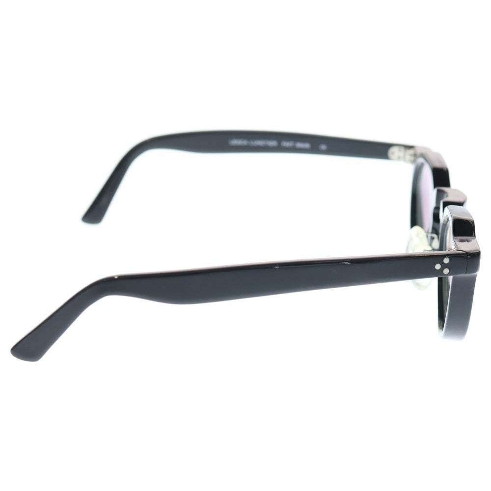 Lesca Lunetier(レスカ) BERTOLD Col.1 ベルトルド ボストンシェイプ クラウンパント メガネ サングラス 眼鏡 ブラック