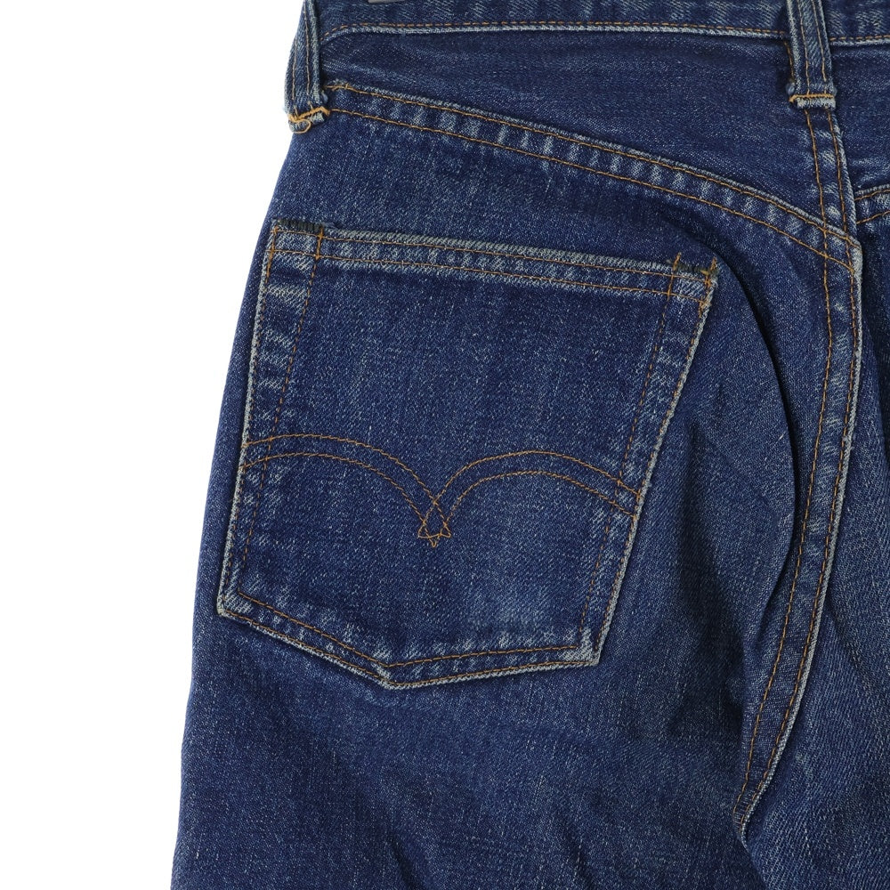 Levi's(リーバイス) 60-70S VINTAGE 505 ヴィンテージ BIG E ボタン裏刻印8 42TALON 不均等V ジップフライデニムパンツ レディース インディゴ