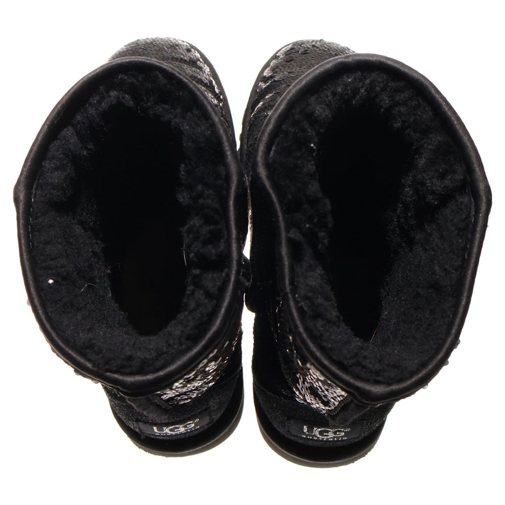 UGG(アグ) スパンコール クラシックショートブーツ レディース ブラック 3161