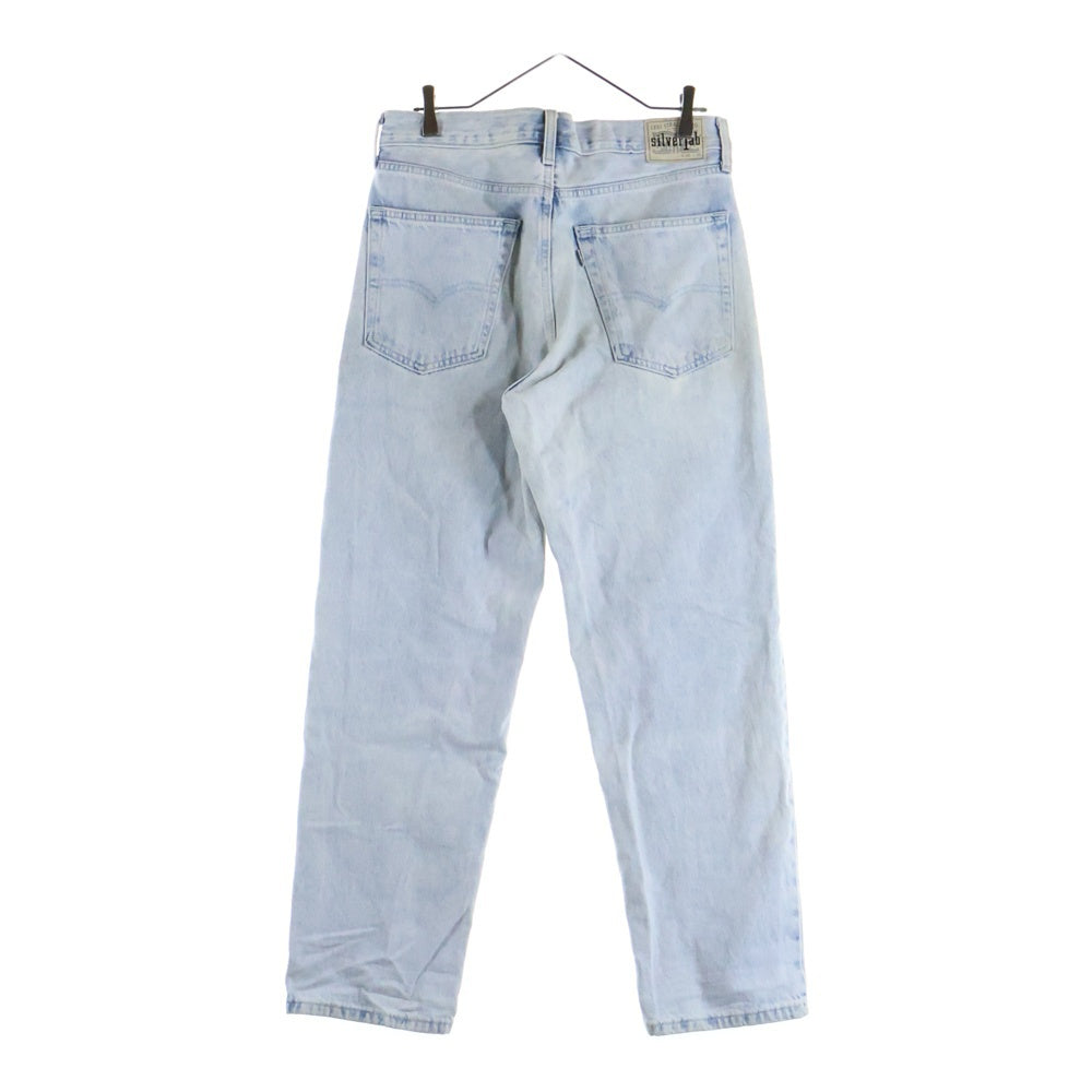 Levi's(リーバイス) SILVERTAB ルーズフィット ジップフライ デニムパンツ ライトインディゴ A3421-0002
