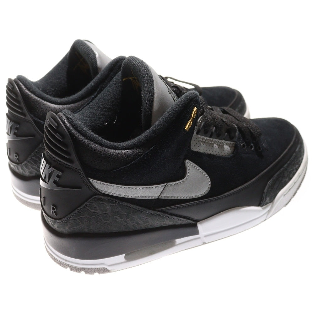 NIKE(ナイキ) AIR JORDAN 3 RETRO TINKER エアジョーダン3 レトロ ティンカー ハイカットスニーカー ブラック/グレー US9/27cm CK4348-007