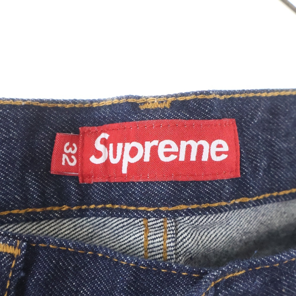 SUPREME(シュプリーム) 23AW Rigid Baggy Selvedge Jean リジッドバギーセルヴィッチジーンズ デニムパンツ インディゴ