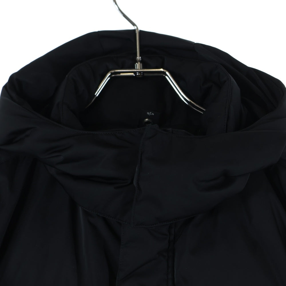 wjk(ダブルジェイケイ) SIMPLE DOWN JACKET シンプルダウンジャケット ダブルジップフーデッドジャケット ブラック