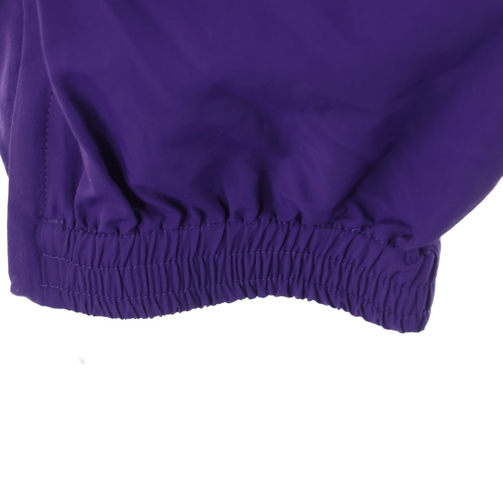 F.C.R.B./F.C.Real Bristol/FCRB(エフシーアールビー/エフシーレアルブリストル) 20SS NYLON EASY LONG PANTS ワンポイントロゴワッペン ナイロンイージーロングパンツ パープル FCRB-200053