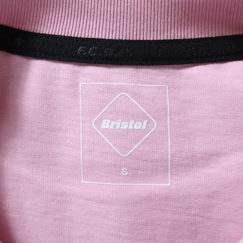 F.C.R.B./F.C.Real Bristol/FCRB(エフシーアールビー/エフシーレアルブリストル) 25AW AUTHENTIC LOGO S/S TEE オーセンティック 両面ロゴプリント 半袖Tシャツ カットソー ピンク FCRB-252144