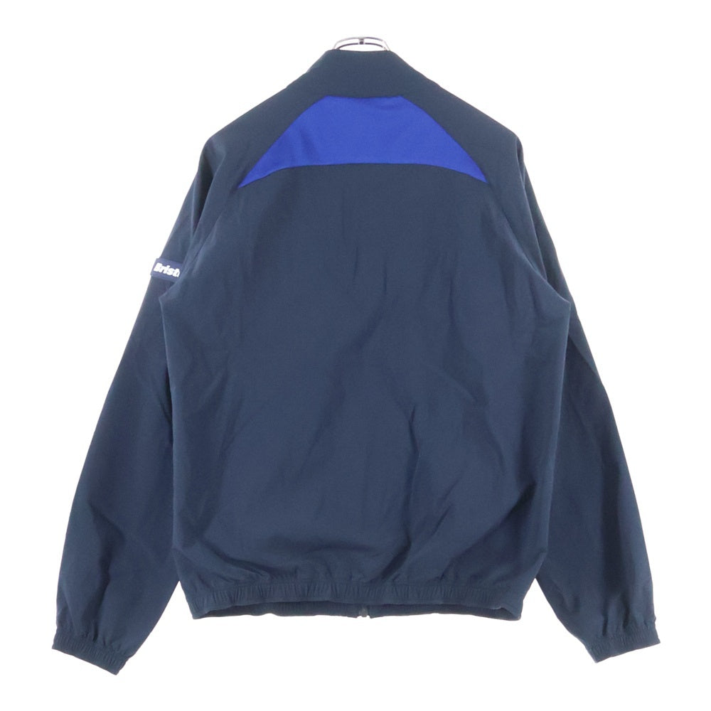 F.C.R.B./F.C.Real Bristol/FCRB(エフシーアールビー/エフシーレアルブリストル) 24SS TEAM TRACK JACKET チーム ナイロントラックジャケット ネイビー FCRB-240019