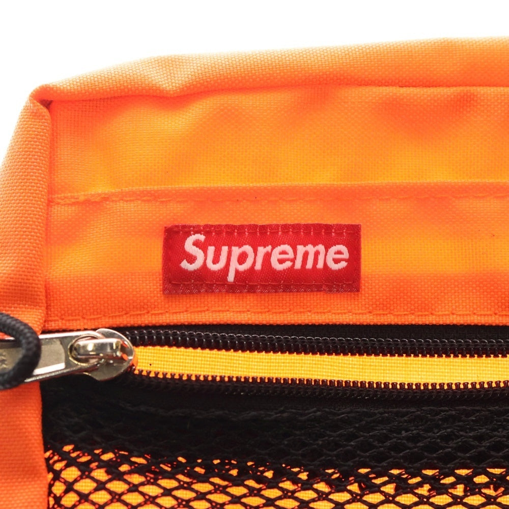 SUPREME(シュプリーム) 15SS Mesh Organizer Bag メッシュオーガナイザーバッグ オレンジ レディース