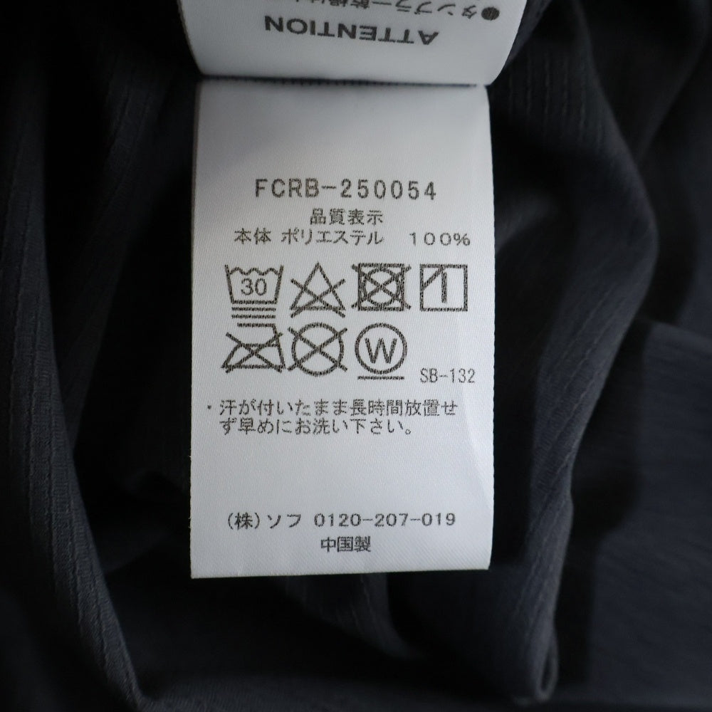 F.C.R.B./F.C.Real Bristol/FCRB(エフシーアールビー/エフシーレアルブリストル) 25SS TECH L/S TRAIL TOP テック 長袖カットソー Tシャツ グレー FCRB-250054