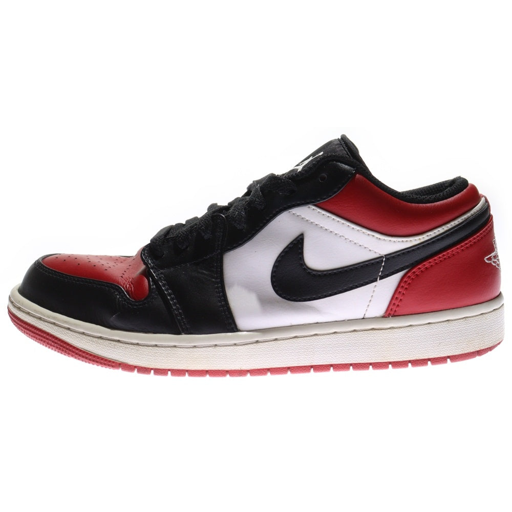 NIKE(ナイキ) AIR JORDAN 1 LOW BRED TOE エアジョーダン ブレッドトゥ 