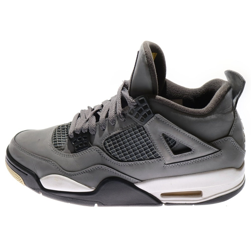 NIKE(ナイキ) AIR JORDAN 4 RETRO COOL GREY エアジョーダン4 レトロ クール グレー ハイカットスニーカー グレー US9.5/27.5cm 308497-007