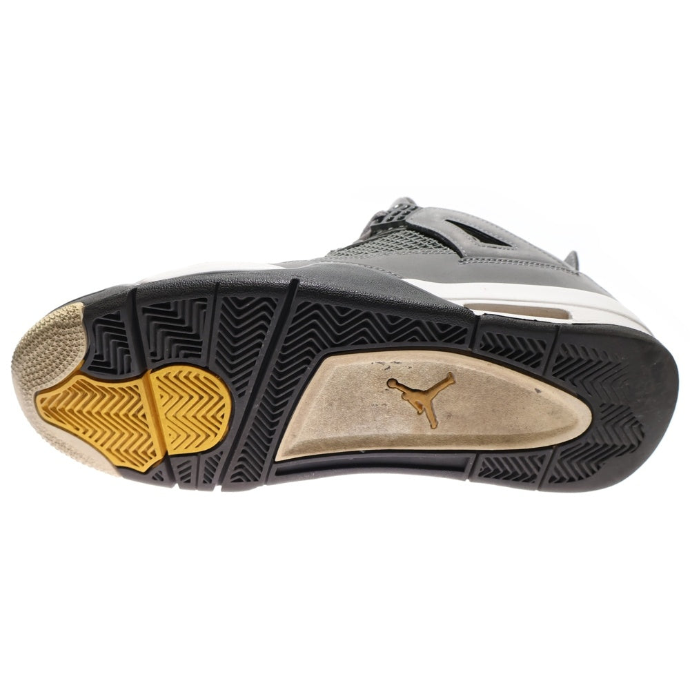 NIKE(ナイキ) AIR JORDAN 4 RETRO COOL GREY エアジョーダン4 レトロ クール グレー ハイカットスニーカー グレー US9.5/27.5cm 308497-007