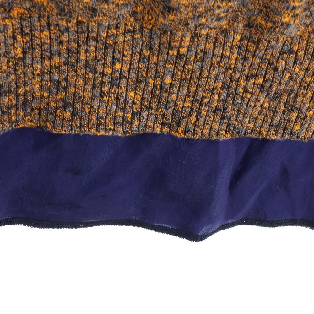 SueUNDERCOVER(スーアンダーカバー) 21SS カシミヤ混 オフショル長袖ニット セーター レディース オレンジ SU1A1902