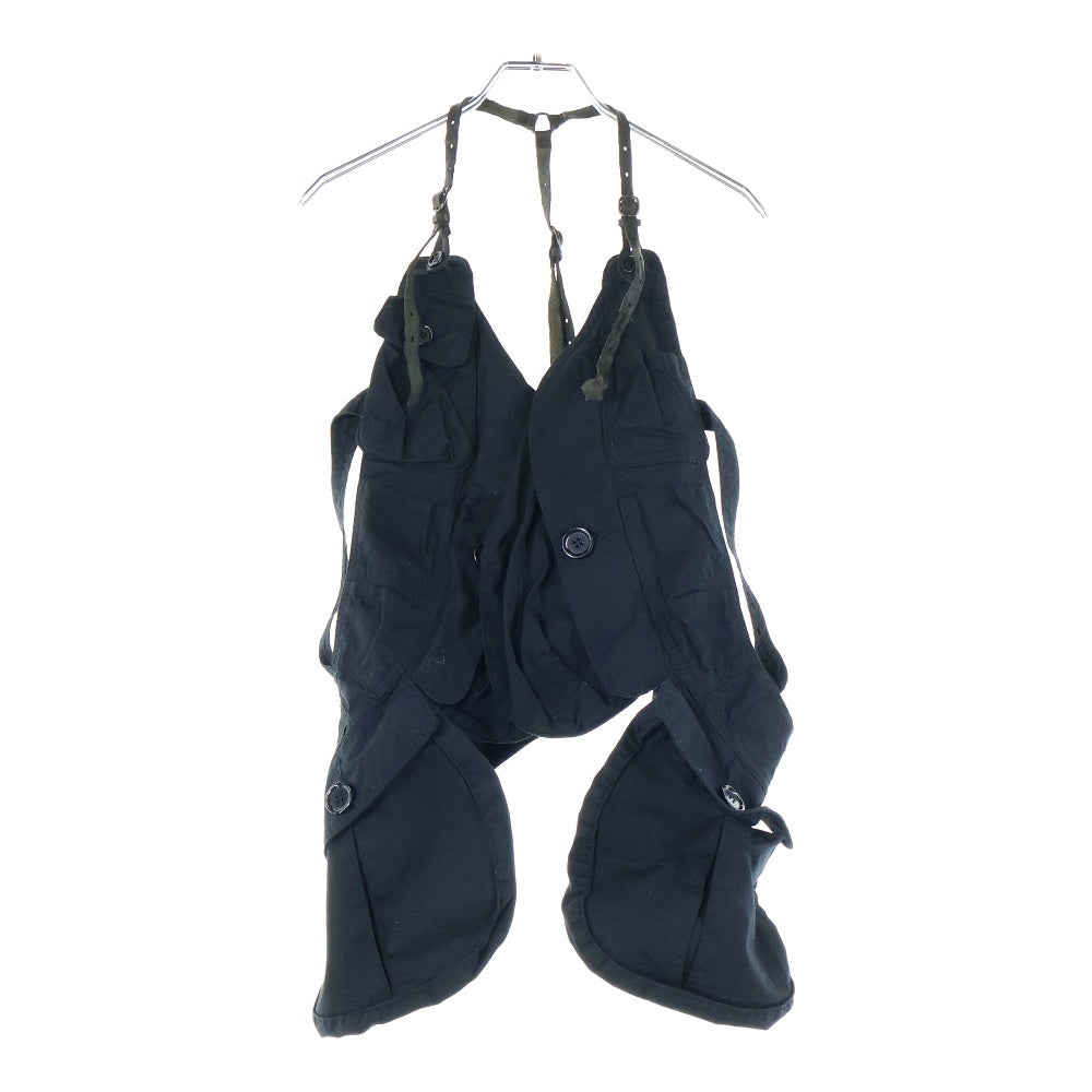 SHARE SPIRIT(シェアスピリット) コットン サスペンダー ガンホルスターベスト ブラック CS1222