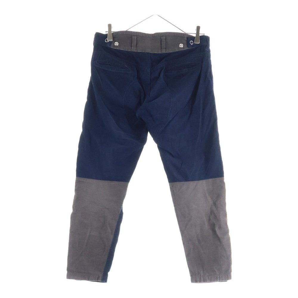 John UNDERCOVER(ジョン アンダーカバー) コーデュロイ ジョッパーズ クロップドパンツ ネイビー JUL4502-1