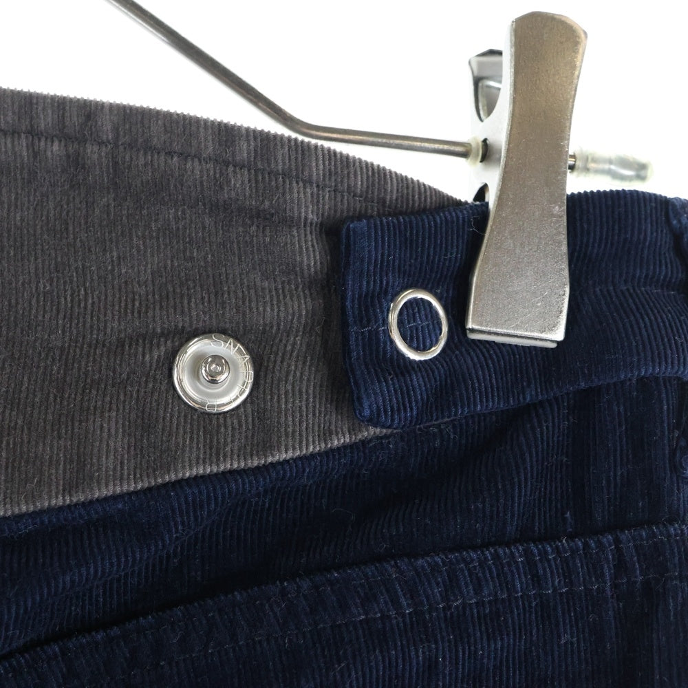 John UNDERCOVER(ジョン アンダーカバー) コーデュロイ ジョッパーズ クロップドパンツ ネイビー JUL4502-1