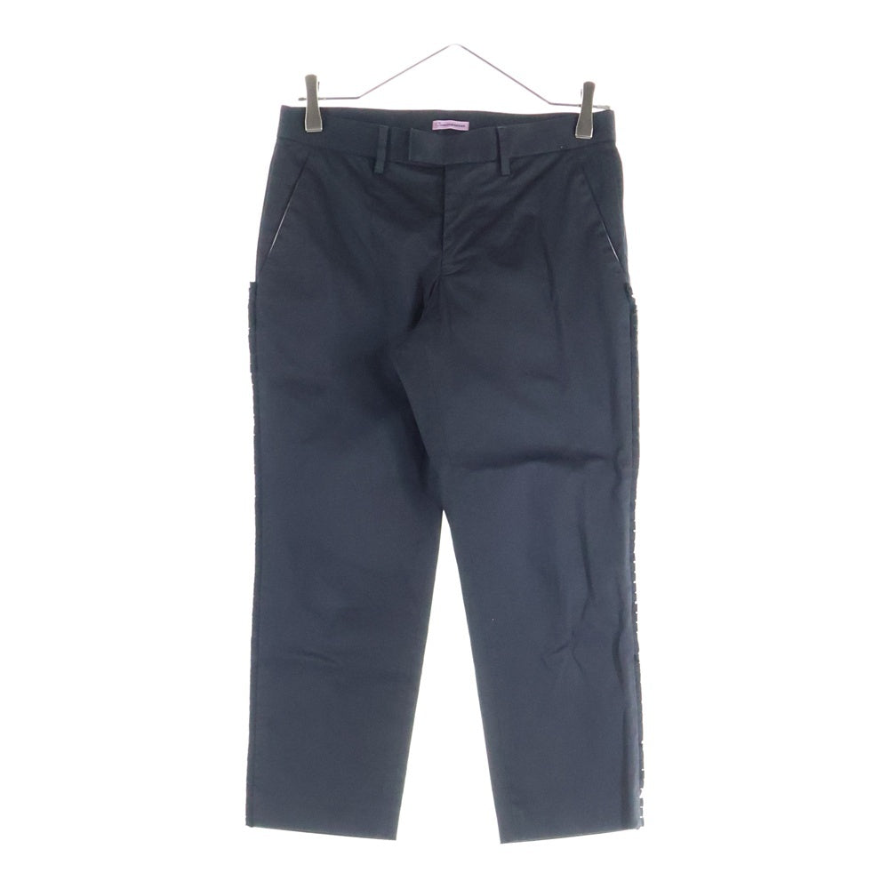 SueUNDERCOVER(スーアンダーカバー) サイドフリルデザイン コットン パンツ レディース ブラック SUM1502