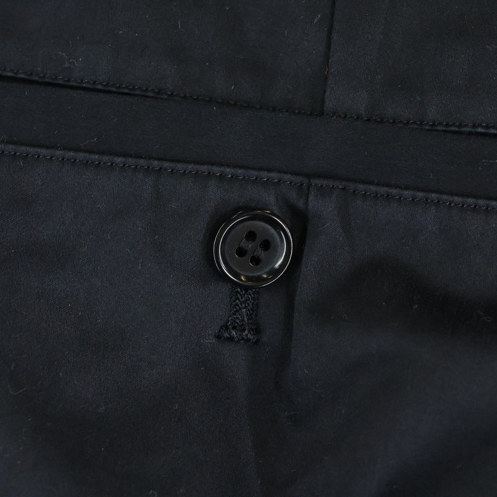 SueUNDERCOVER(スーアンダーカバー) サイドフリルデザイン コットン パンツ レディース ブラック SUM1502