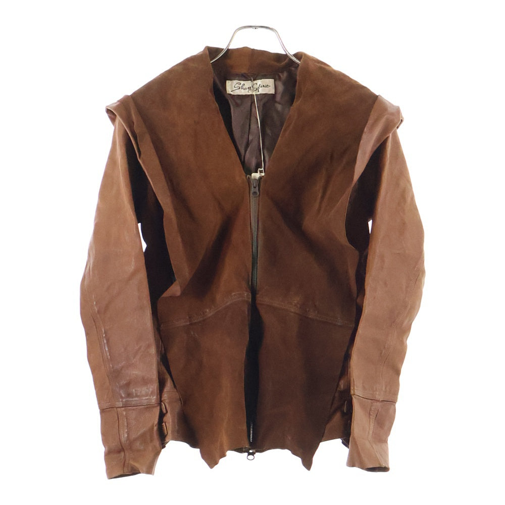 SHARE SPIRIT(シェアスピリット) シープレザー フーデッド ジップ