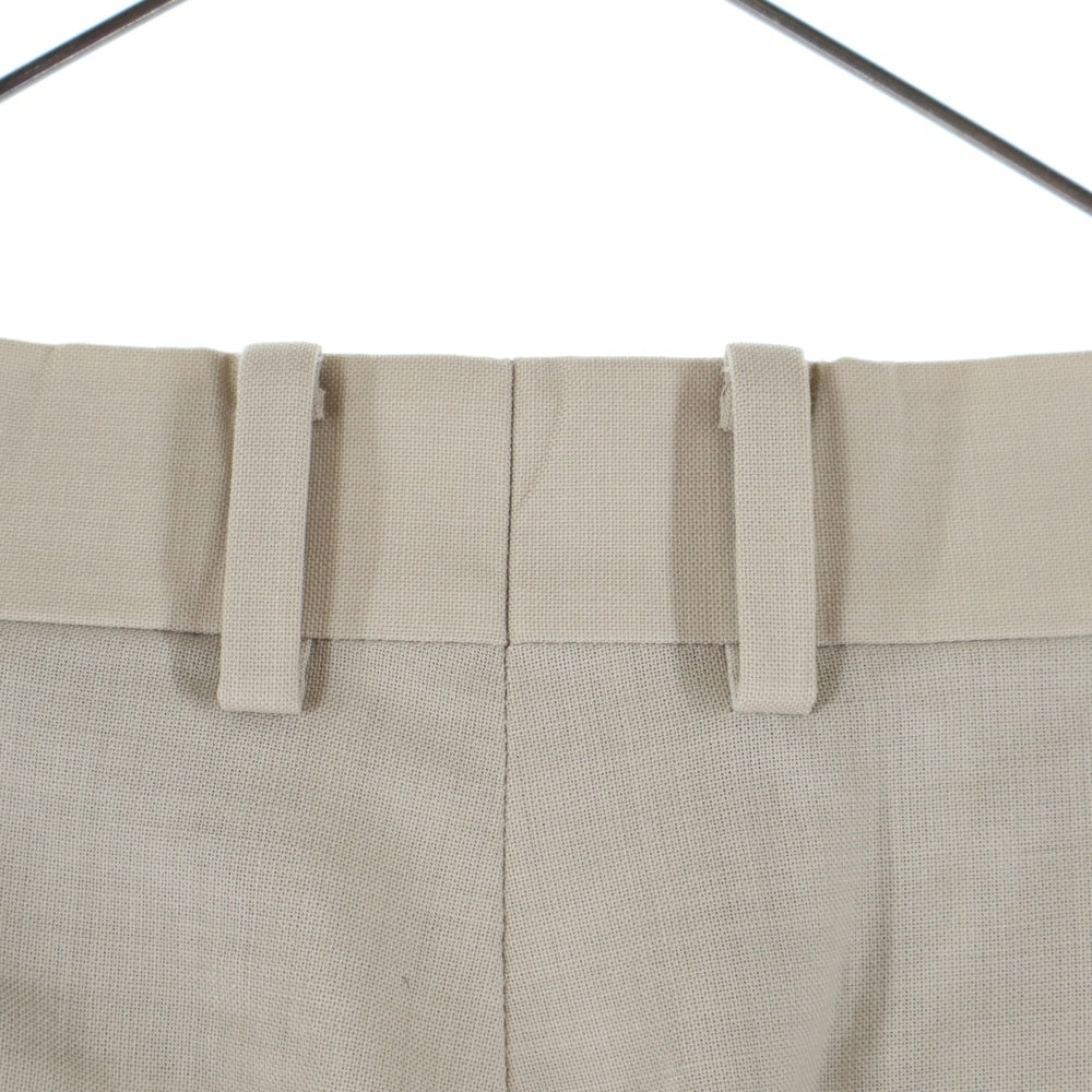 WACKO MARIA(ワコマリア) DORMEUIL PLEATED TROUSERS TYPE-2 ドーメル プリーツ トラウザーズ スラックスパンツ ライトベージュ
