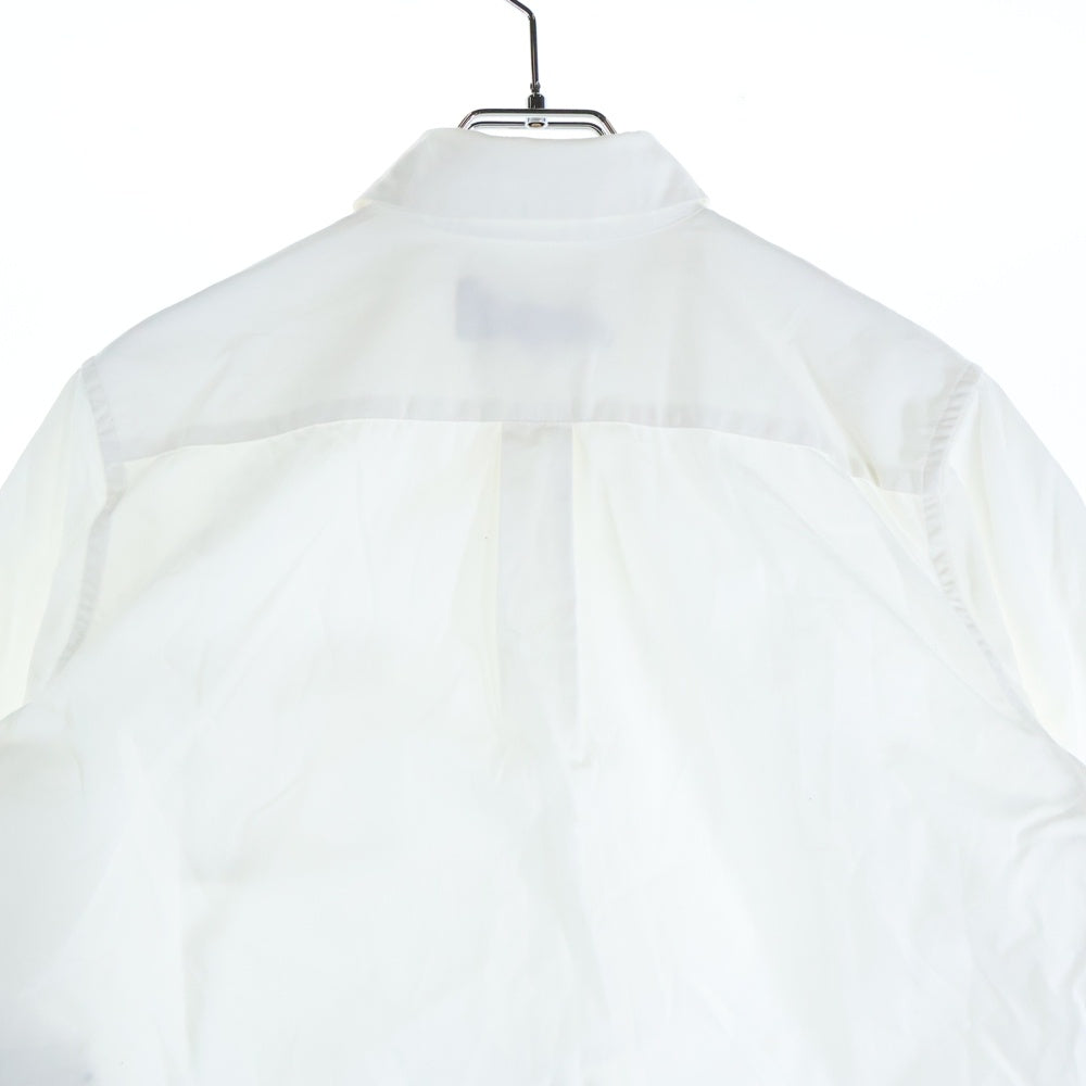 tricot COMME des GARCONS(トリコ コム デ ギャルソン) 07AW AD2007 フリル袖 ハーフスリーブ コットンシャツ レディース ホワイト TT-B007