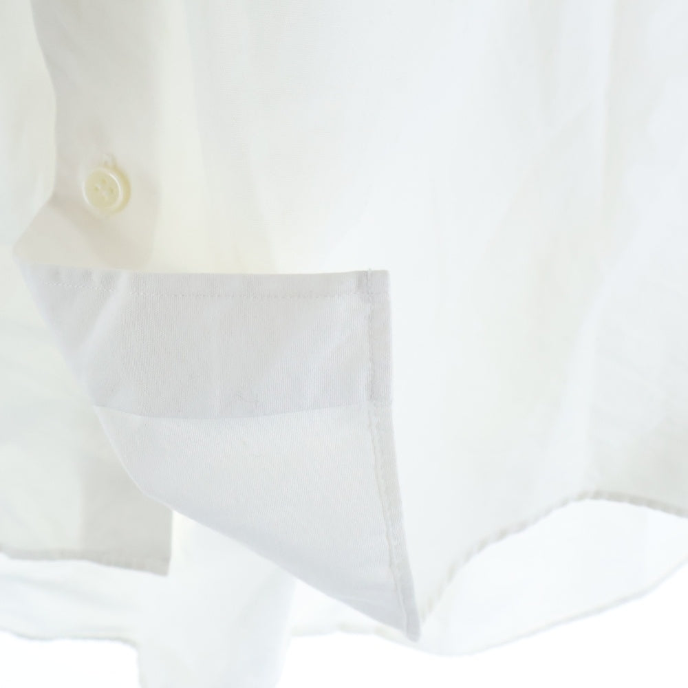 tricot COMME des GARCONS(トリコ コム デ ギャルソン) 07AW AD2007 フリル袖 ハーフスリーブ コットンシャツ レディース ホワイト TT-B007