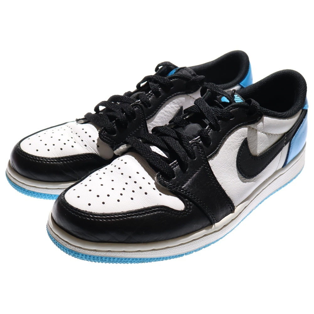 NIKE(ナイキ) AIR JORDAN 1 LOW OG BLACK POWDER BLUE UNC ブラック アンド ダークパウダー ユニバーシティーブルー エアジョーダン1 ローカットスニーカー CZ0790-104