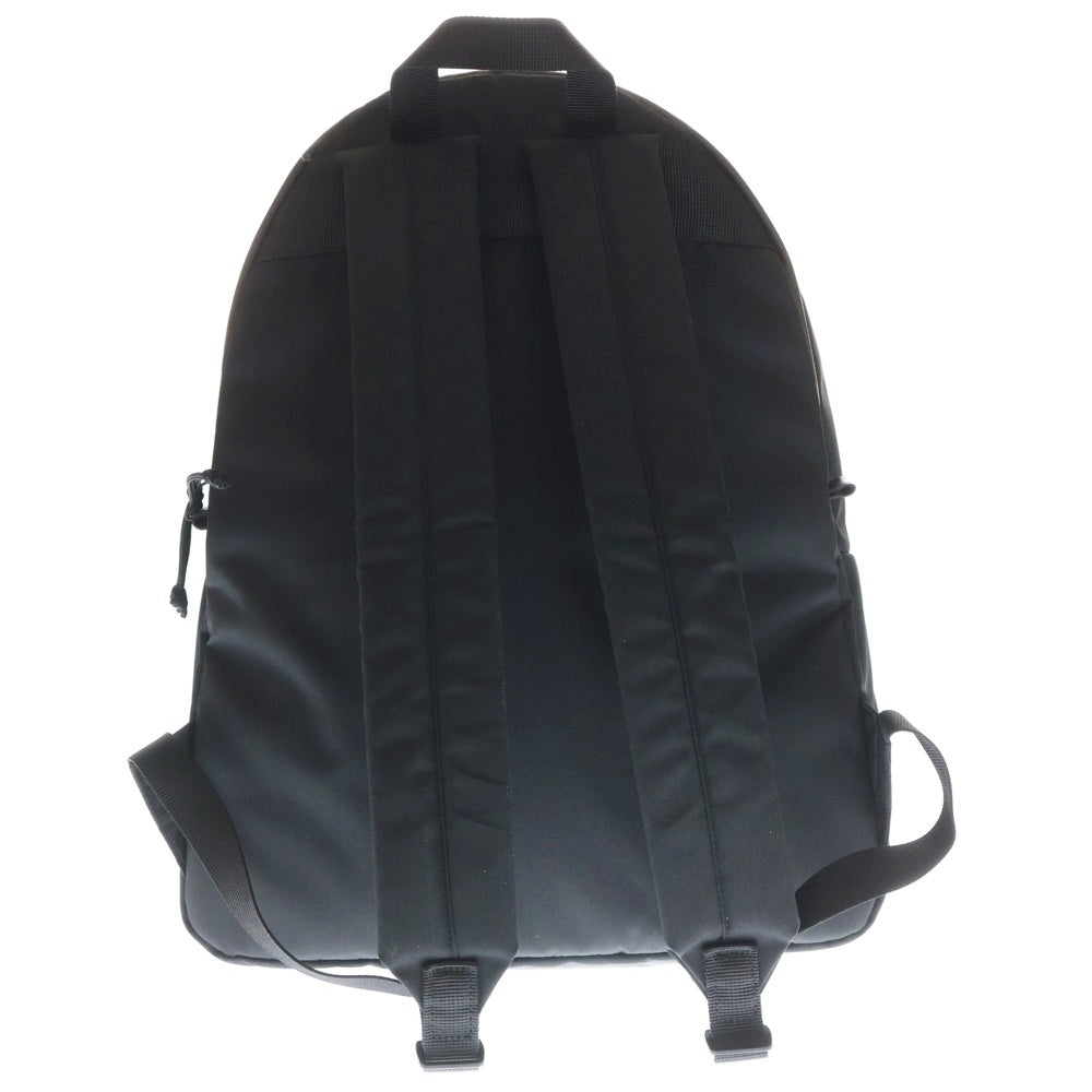 Sacai(サカイ) 24SS POCKET BACK PACK ロゴラバーパッチ ナイロン切替 ポケット バックパック リュックサック ブラック 24-0695S
