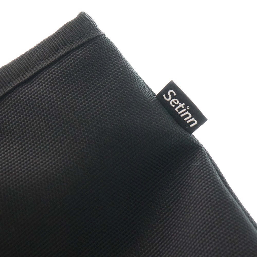Setinn(セットイン) TRAINING TOTE ロゴ刺繍 ナイロン トレーニング トートバッグ ブラック 86-61-0170-428