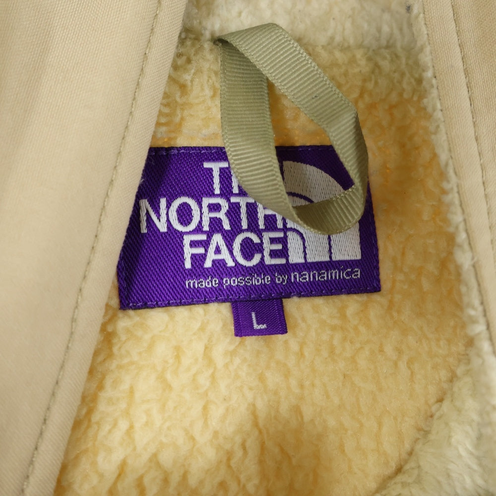THE NORTH FACE PURPLE LABEL(ノースフェイスパープルレーベル) FIELD DENALI JACKET フィールド デナリジャケット ベージュ NA2851N