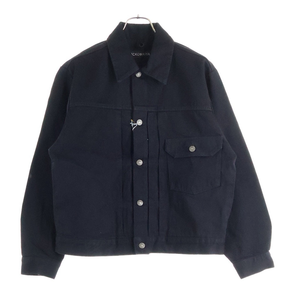 WACKO MARIA(ワコマリア) 25AW DENIM TRUCKER JACKET デニムトラッカージャケット ブラック 25FW-WMO-BL20