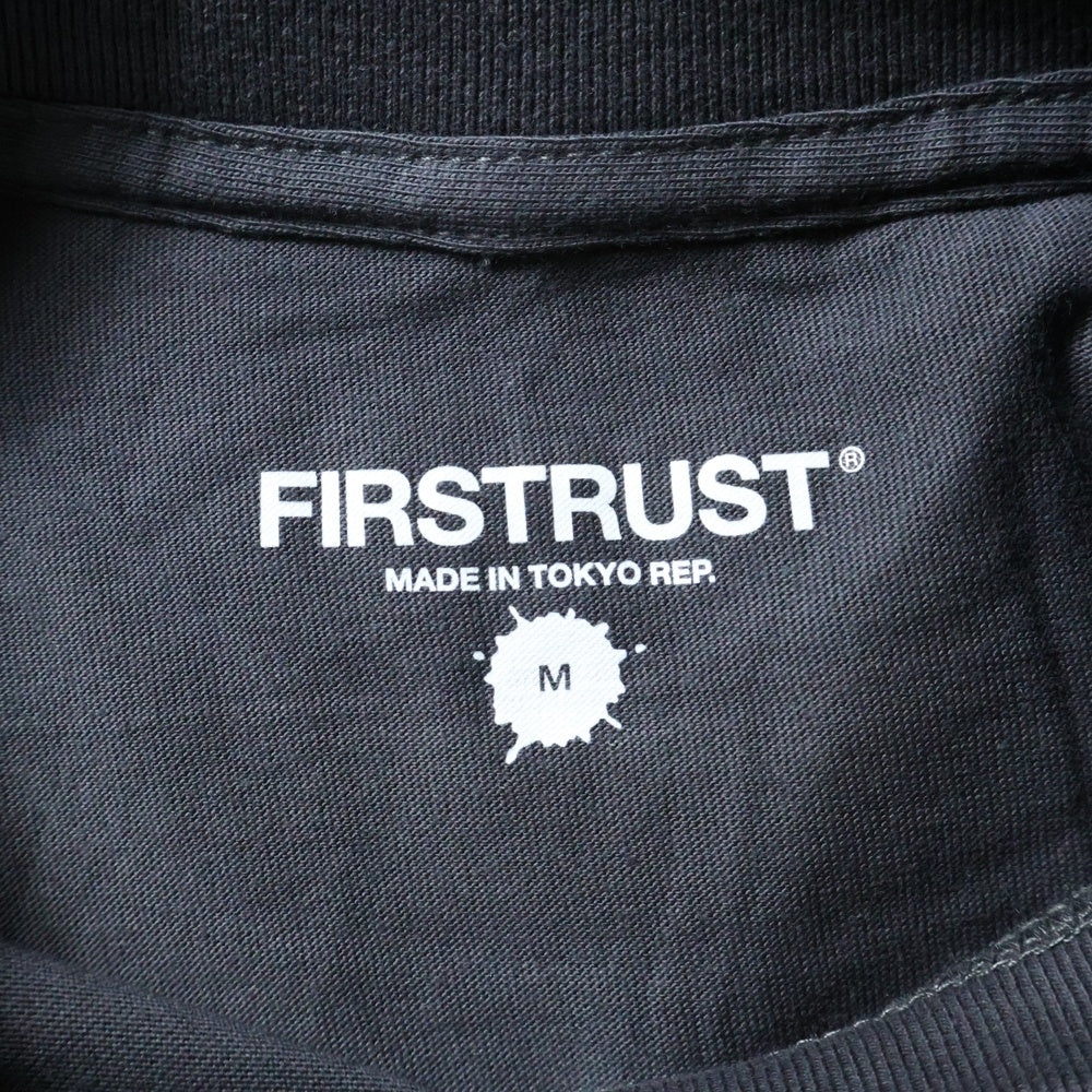 FIRSTRUST(ファーストラスト) DRAMATIC DAWN T-SHIRT ドラマティックダウン 半袖Tシャツ カットソー ブラック 251FRST-001S