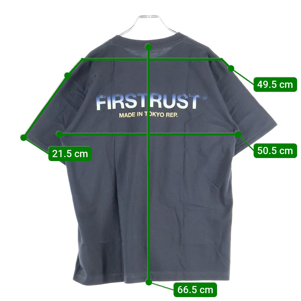 FIRSTRUST(ファーストラスト) DRAMATIC DAWN T-SHIRT ドラマティックダウン 半袖Tシャツ カットソー ブラック 251FRST-001S