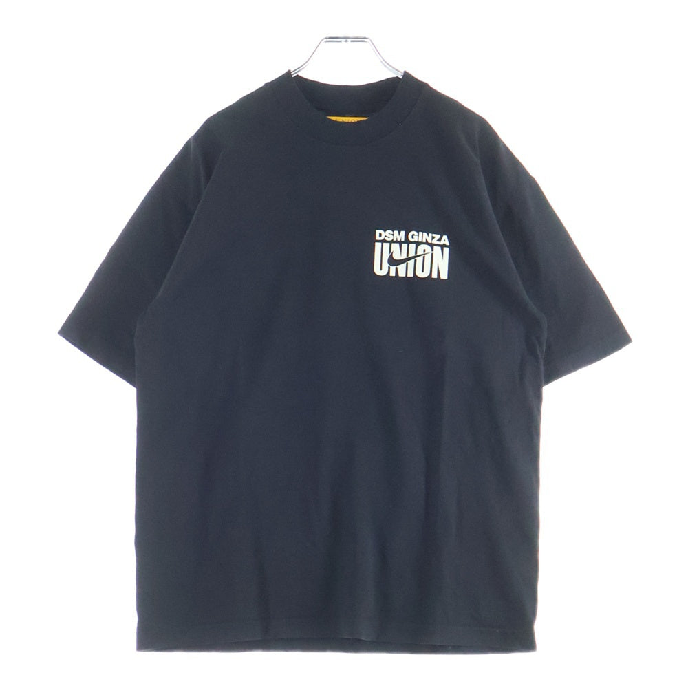 UNION(ユニオン) 25AW ×NIKE ×DSMG U.N.D.25 Holiday Tee ナイキ ドーバーストリートマーケット銀座 ホリデー 半袖Tシャツ カットソー ブラック 25FW_DSMG-NIKE-UN-001