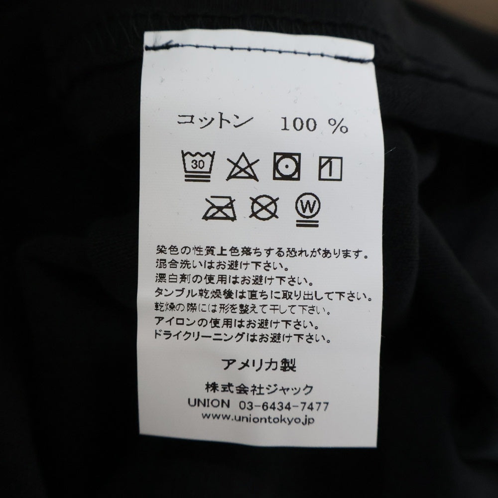 UNION(ユニオン) 25AW ×NIKE ×DSMG U.N.D.25 Holiday Tee ナイキ ドーバーストリートマーケット銀座 ホリデー 半袖Tシャツ カットソー ブラック 25FW_DSMG-NIKE-UN-001