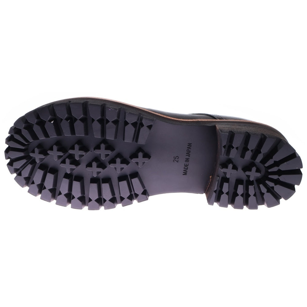 NO BRAND(ノーブランド) WHOOP-DE-DOO フープディドゥ バルーントゥ ダービーシューズ ブラック 105684