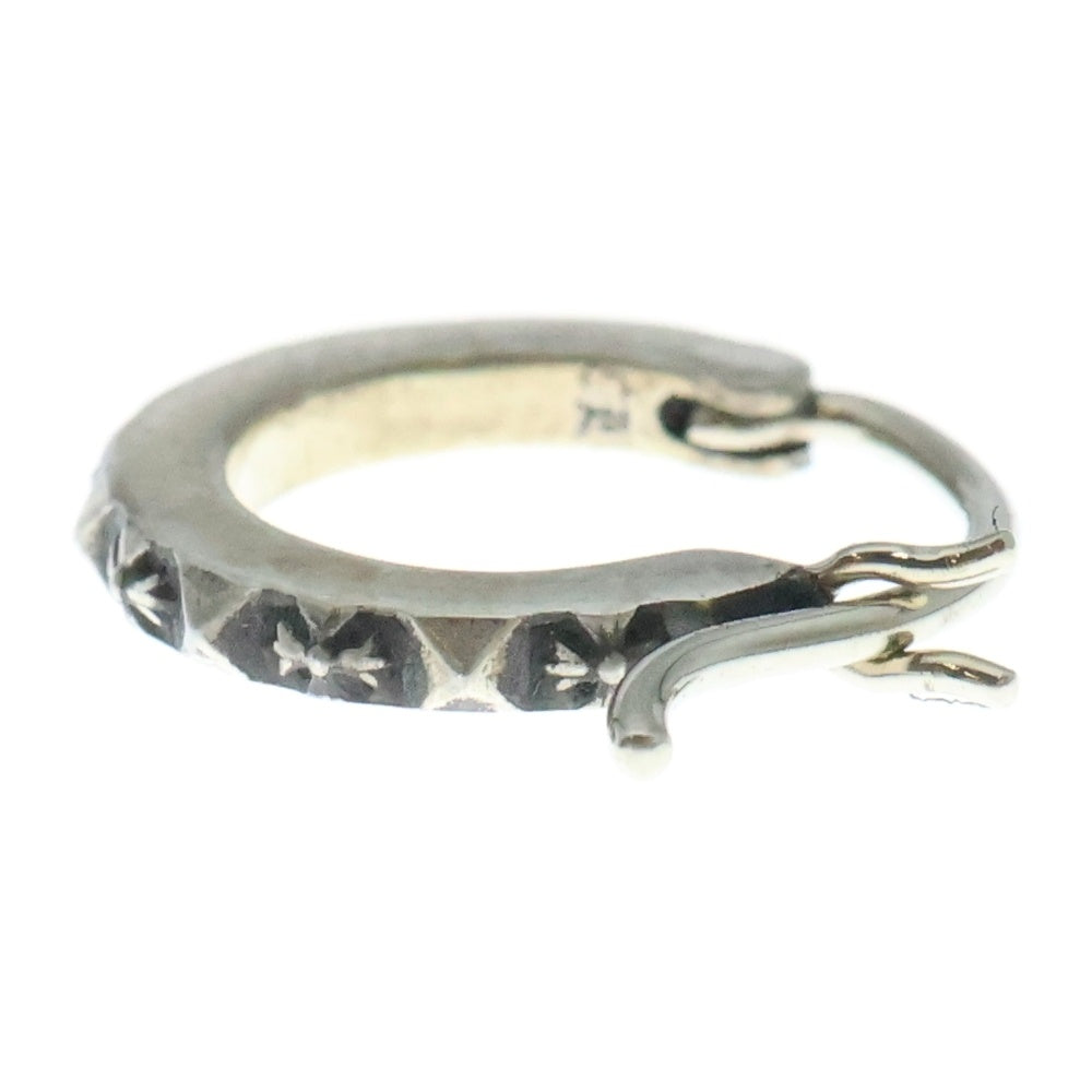 CHROME HEARTS(クロムハーツ) TINY TFP HOOP トゥルーファッキンパンク フープピアス シルバー BCA118