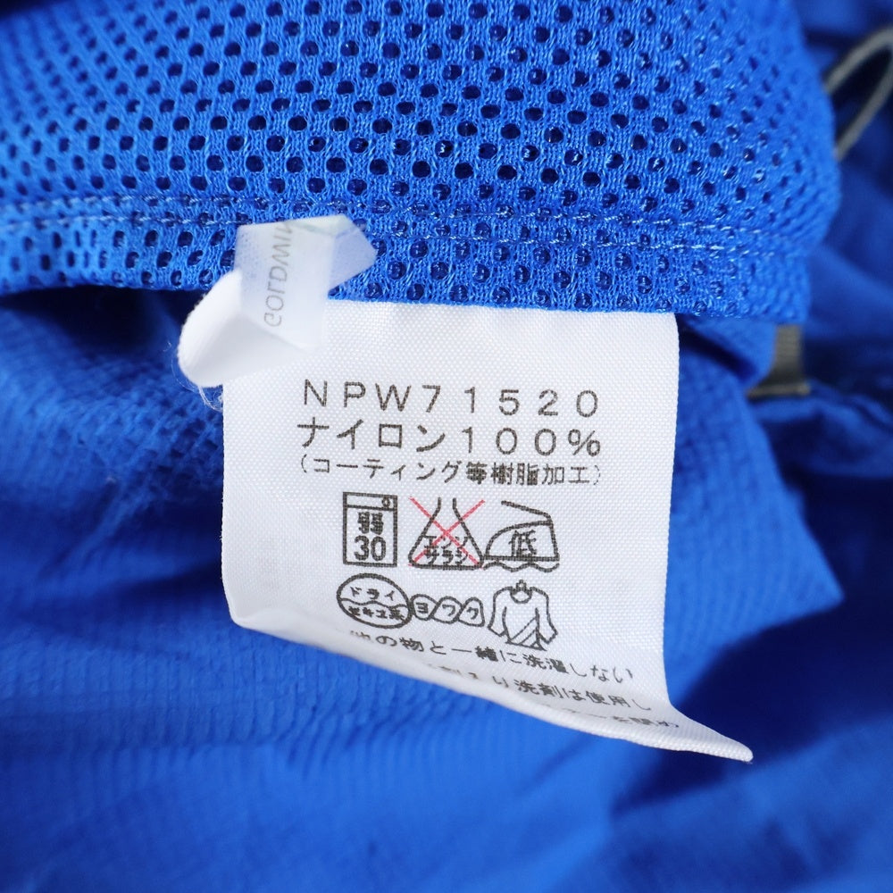 THE NORTH FACE(ザノースフェイス) SWALLOWTAIL HOODIE スワローテイル ナイロンフーデッドジャケット パーカー ブルー NPW71520