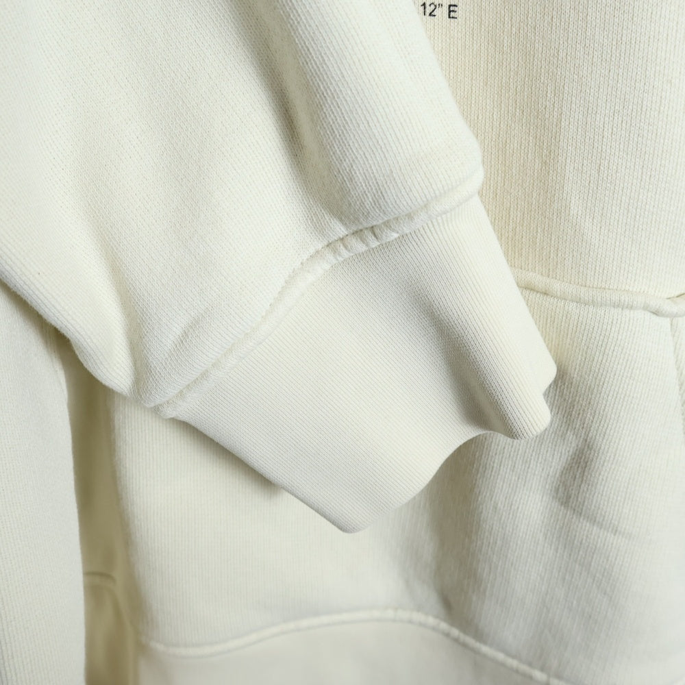 Neil Barrett(ニール バレット) 20AW スターロゴプリントフーディ プルオーバースウェットパーカー アイボリー BJS690SB-P597S