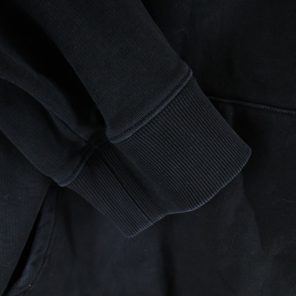 MM6 Maison Margiela(エムエムシックスメゾンマルジェラ) 21AW 6 Tour プリントプルオーバースウェットパーカー フーディ ブラック S52GU0149