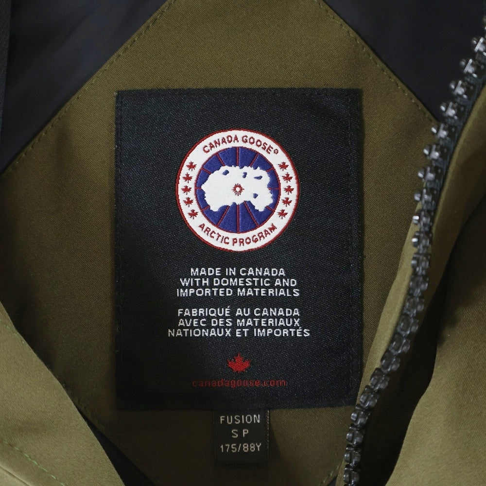 CANADA GOOSE(カナダグース) Sanford Parka サンフォードパーカ ナイロンフーデッドダウンジャケット カーキ 3400MA