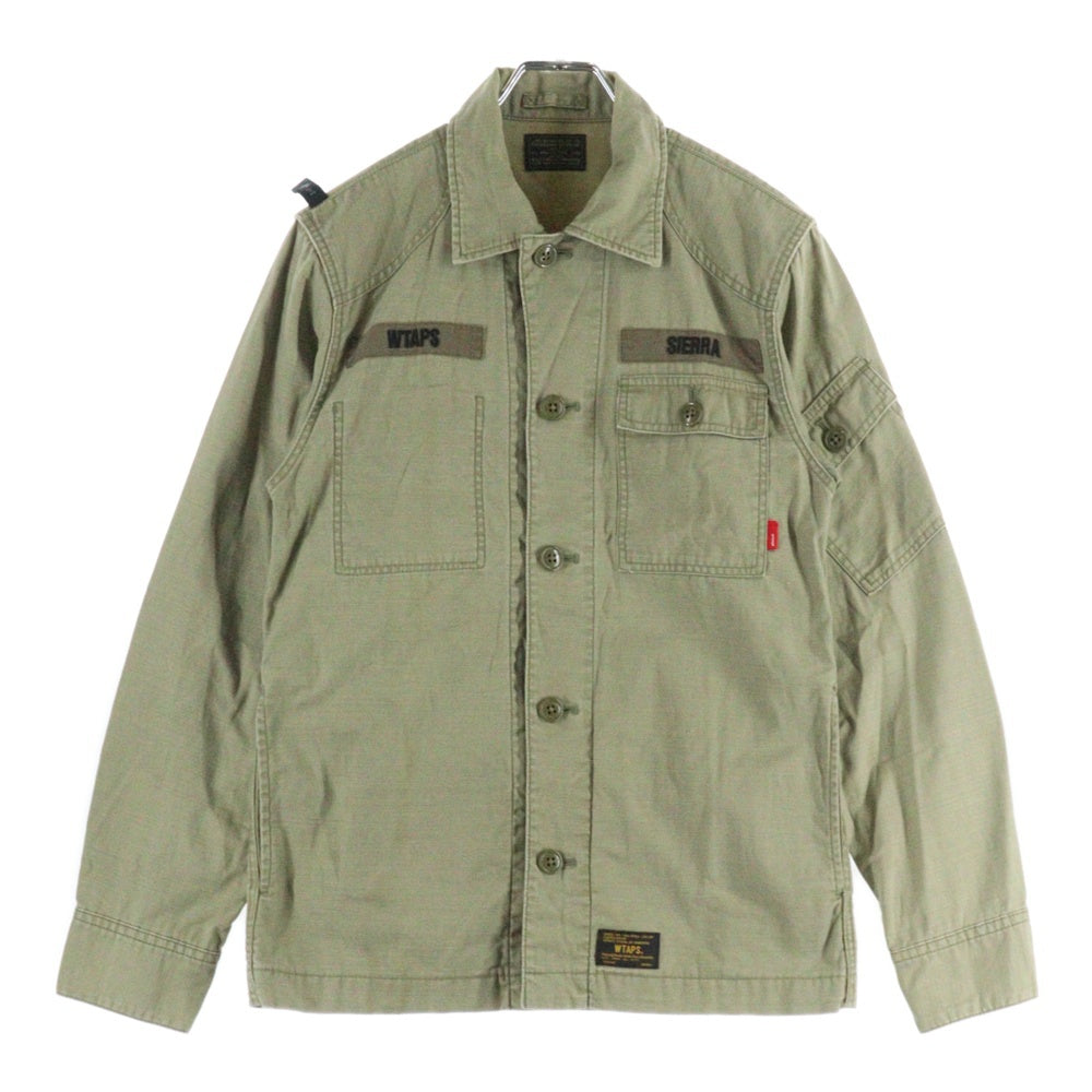 WTAPS(ダブルタップス) 12AW JUNGLE L/S SHIRT ジャングル コットン 