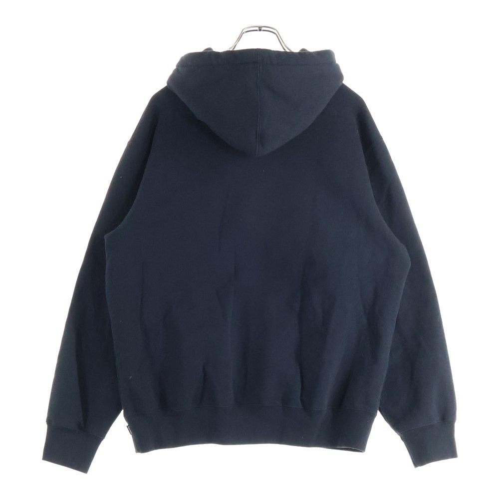 SUPREME(シュプリーム) 21SS Shine Hooded Sweatshirt シャイン フロントロゴデザイン フーデッド スウェット パーカー ブラック