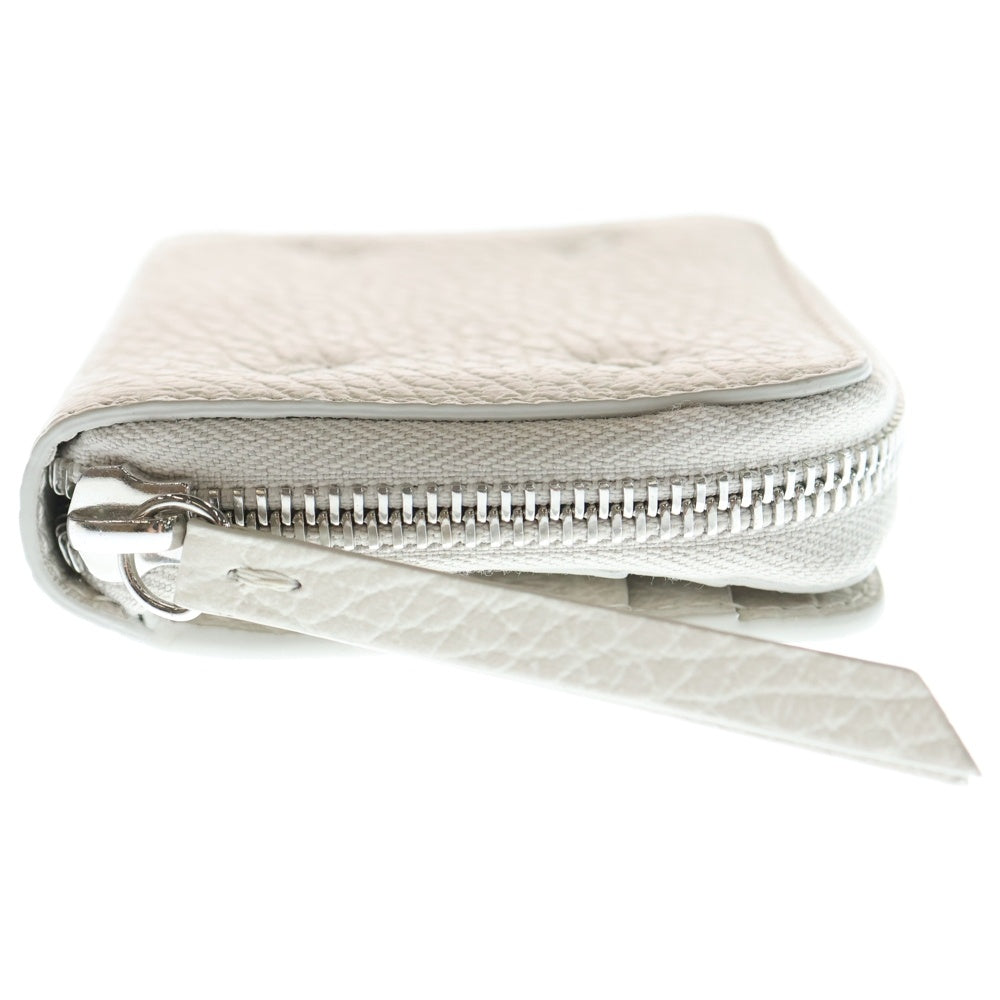 Maison Margiela 11(メゾンマルジェラ11) WALLET カレンダータグ 4ステッチデザイン レザー ショートウォレット 財布 ホワイト S56U10112