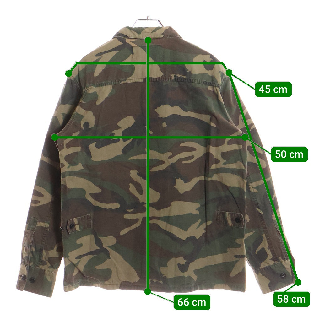 NEIGHBORHOOD(ネイバーフッド) 16SS DOCTOR C-SHIRT カモ柄 コットン 長袖シャツ カーキ 161SPNH-SHM04