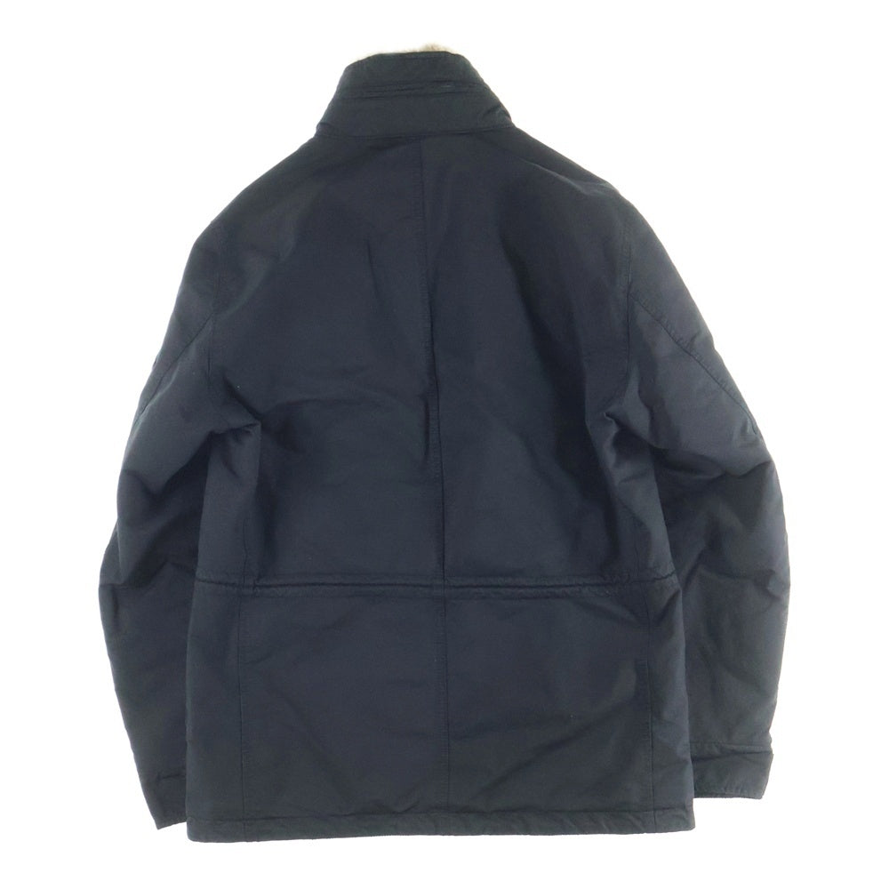 STONE ISLAND(ストーンアイランド) PRIMALOFT FIELD JACKET プリマロフト フィールド ナイロンムートンジャケット ブラック 671541549-A