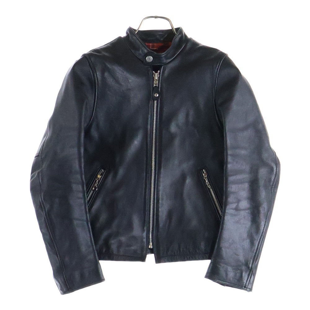 SCHOTT(ショット) CAFE RACER JACKET SOLID カフェレーサー ソリッド