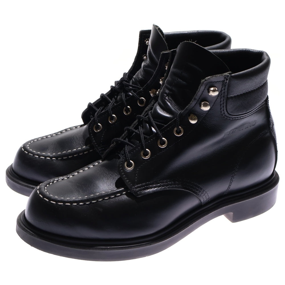 RED WING(レッド ウイング) 8133 SUPERSOLE 6INCH MOC TOE BOOTS スーパーソール モックトゥ ハイカット ブーツ US8.5/26.5cm ブラック