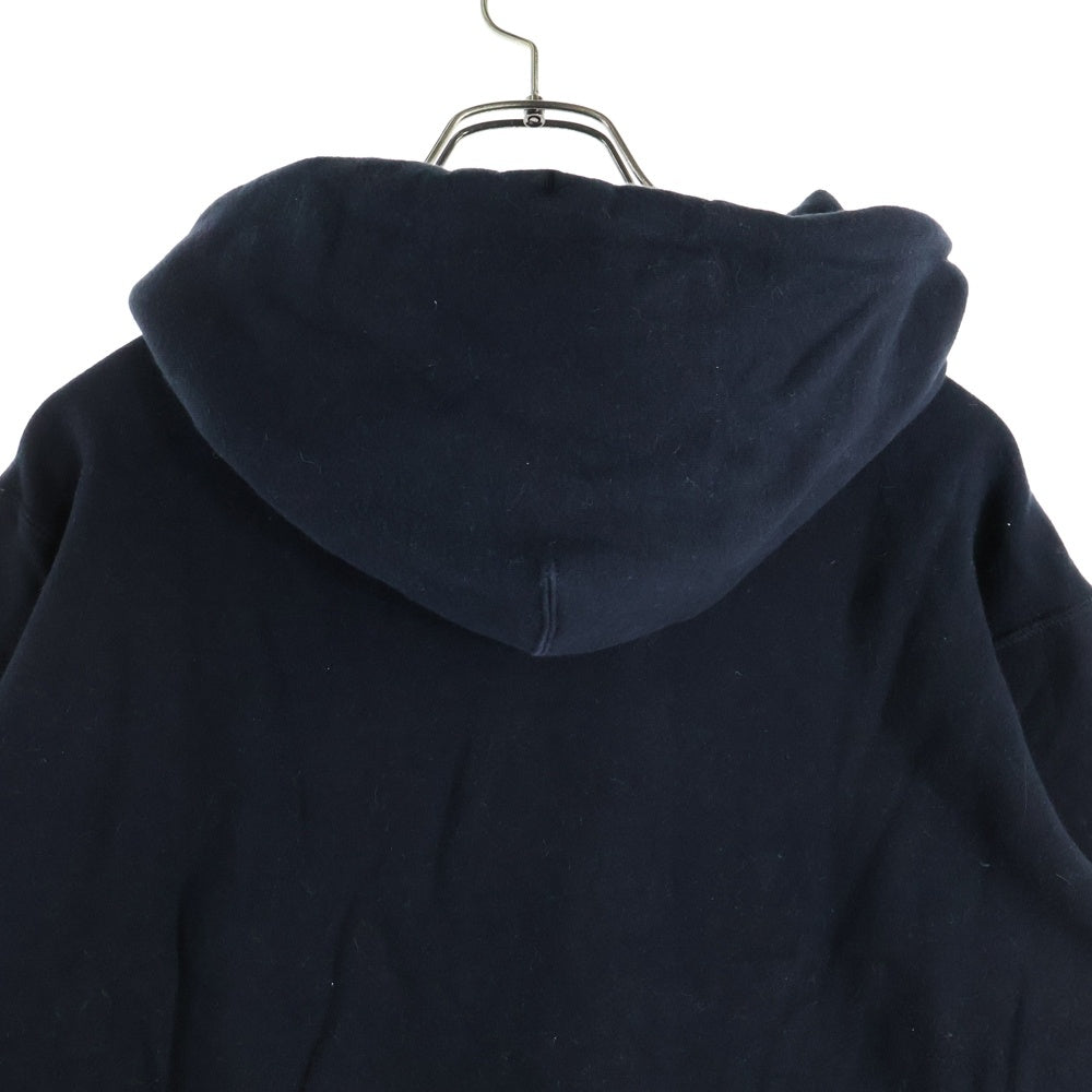 CABANE de ZUCCa(カバンドズッカ) ジップアップパーカー フーディー スウェット ブラック