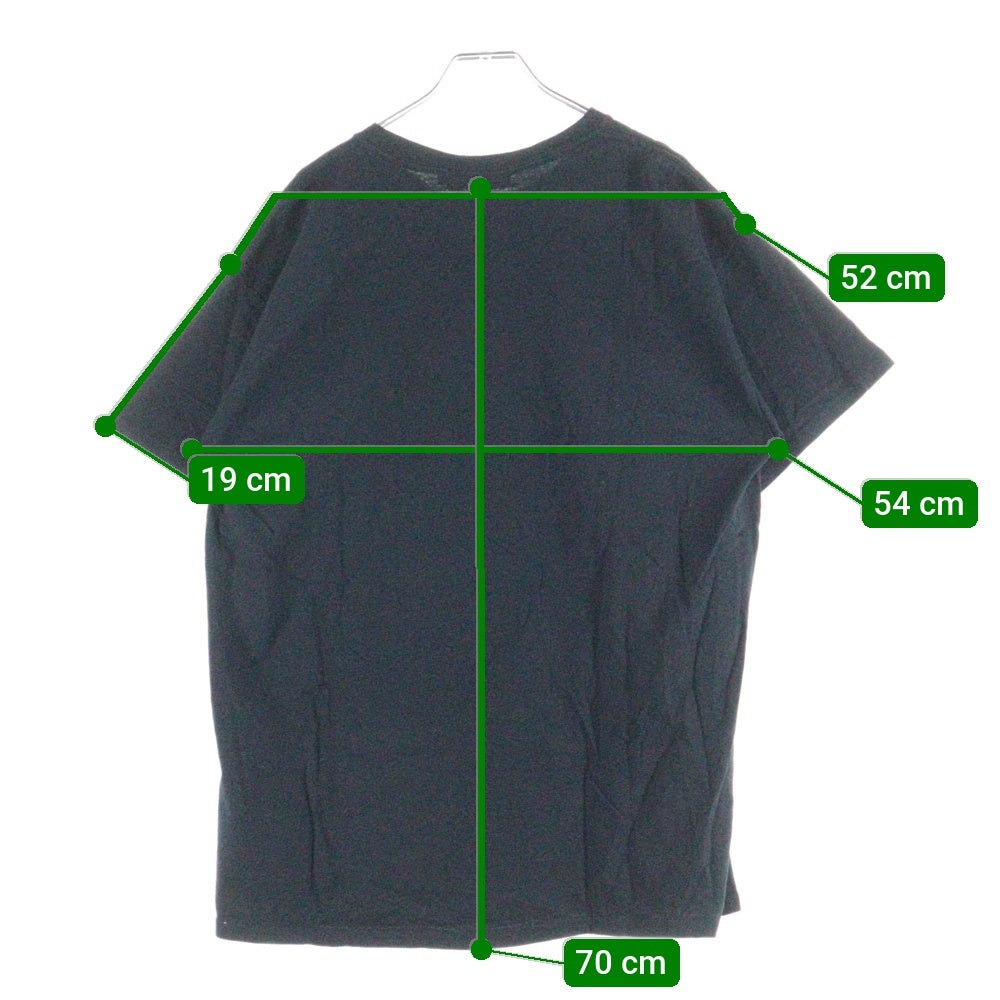 UNDERCOVER(アンダーカバー) MAD STORE クルーネック フロントプリント 半袖Tシャツ カットソー ブラック