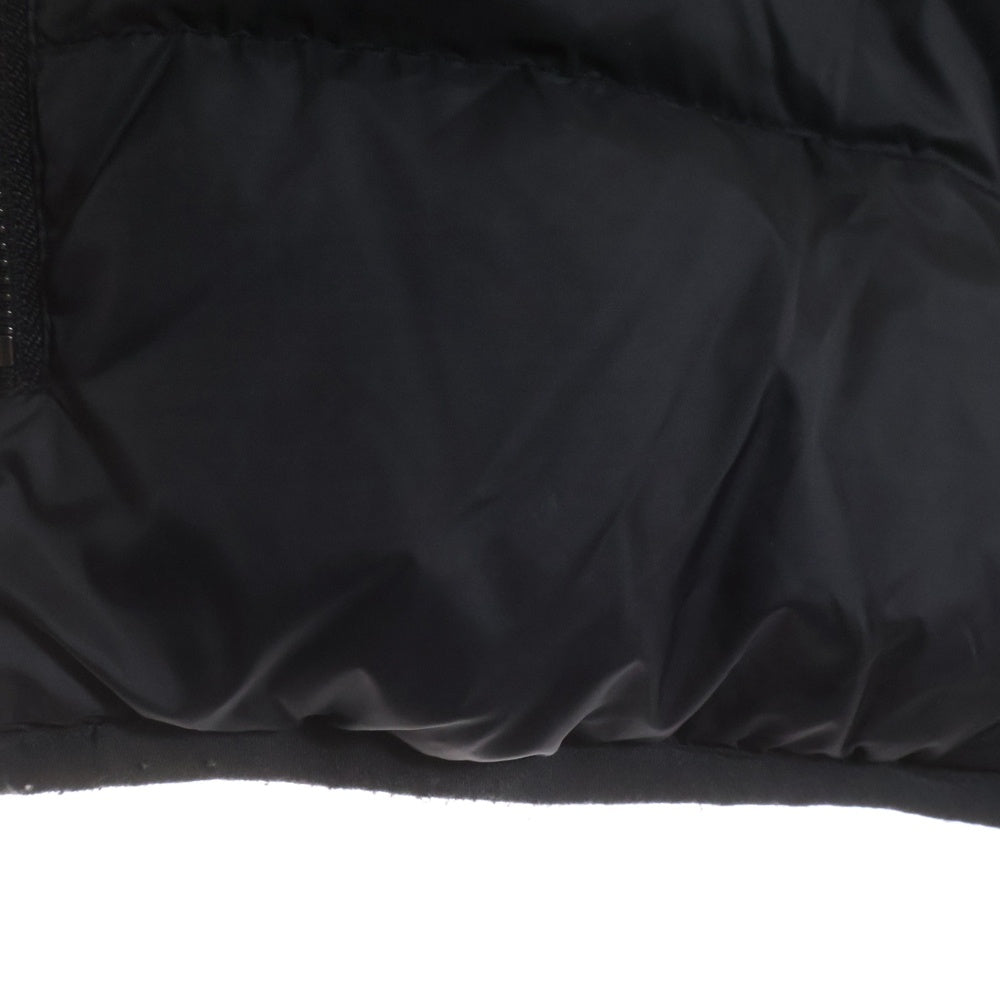 BALR.(ボーラー) フロントロゴプレート ナイロン ダウンベスト ジャケット ブラック